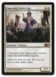 Imposing Sovereign #22 Magic 2014 (M14) Rare