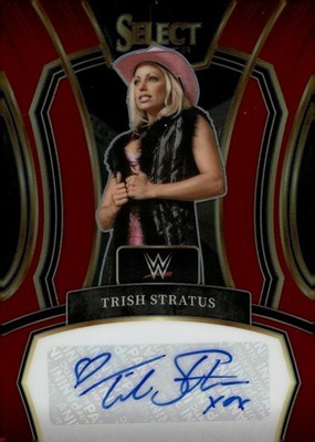 2024 Select WWE Legendary Signatures Red Prizms Trish Stratus Auto 83/99