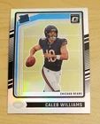 2024 Panini Donruss Optic - Rated Rookie Caleb Williams #201 Holo Prizm (RC)