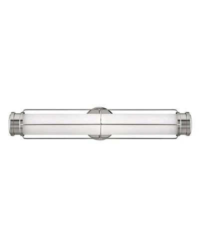 Hinkley Saylor 24" Wide Polished Nickel Modern LED Bath Light - Picture 2 of 10