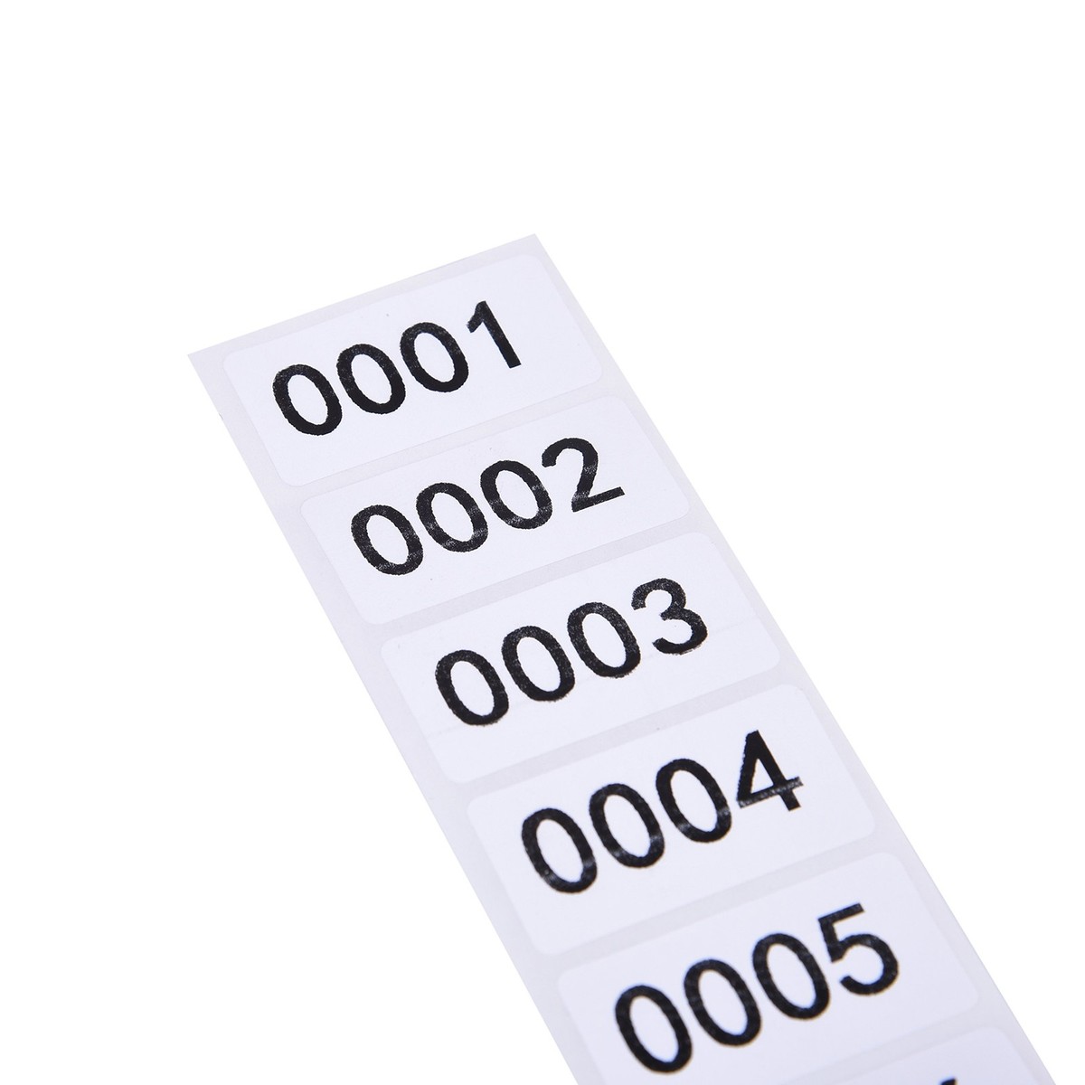 Inventory Labels 1000 Consecutive Number Stickers Product Claiming
