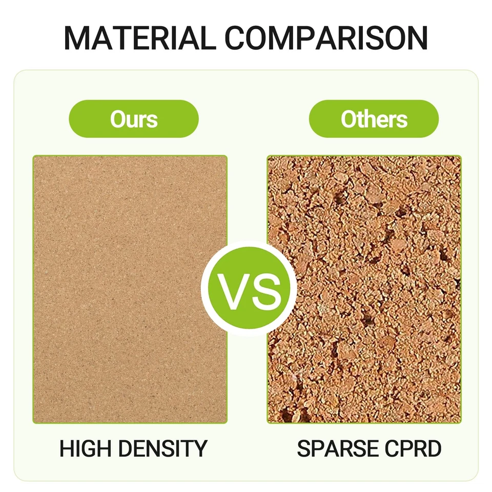 Cork Board Bulletin Board 12x12, 1/2 Thick Cork Board Tiles 12 Pack, Small Sq... - Image 4 of 4