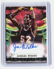 Jamaal Wilkes 2024-25 Topps Inception #MLM-JWL Memory Lane Marks Red AUTO #D /75
