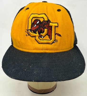 1980s CU University of Colorado Buffs Buffaloes Football Black 7 3/8 Fitted Hat
