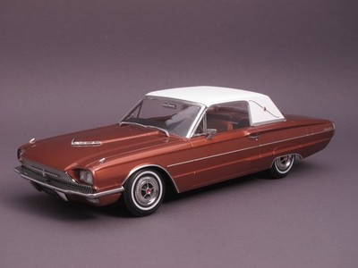 1/18 KK-Scale Ford Thunderbird Landau Coupe - 1966 - kupfer - KKDC181384