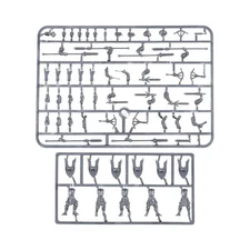 Basilean Men At Arms 5 Models, Sword Spear Crossbow Shield - Mantic Kings of War