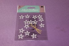 Jolee's Boutique Sealed Package of Violet Jeweled Flowers Stickers 