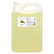 1 Gallon Grapeseed Carrier Oil (100% Pure & Natural) Plastic Jug