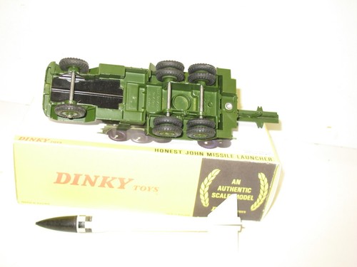 Dinky Toys Truck Lance Missile (Rocket Original) Military Honest John Beau A - Picture 2 of 4