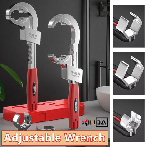 Adjustable Wrench Universal Monkey Spanner Multi-function Plumbing Hand Tools - Picture 22 of 24
