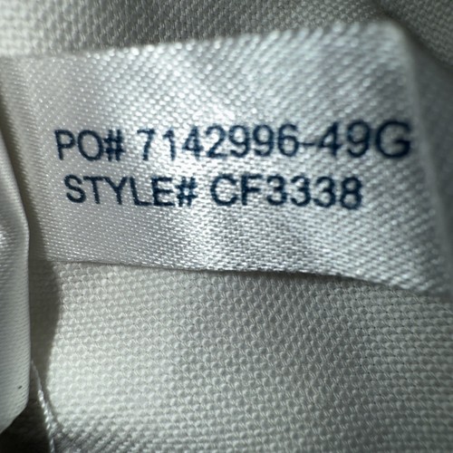 LACOSTE Live Preppy Classic Logo White 100% Cotton Dress Shirt Girls XL - Picture 8 of 8