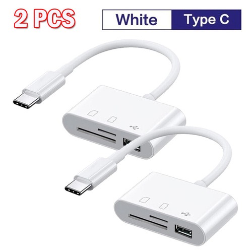 USB C to SD Card Reader Type C Hub Adapter 2TB for MacBook Camera Android Linux - Picture 11 of 11