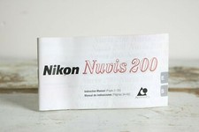 Nikon Nuvis 200 Instruction Manual
