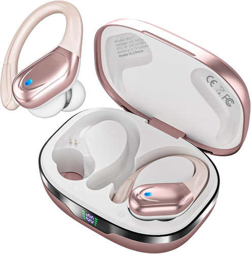 Wireless Earbuds Bluetooth Headphones 80Hrs Playback Ear Buds Power Display with - Picture 8 of 12