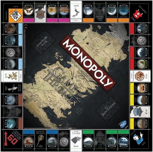 Monopoly Game of Thrones Collector's Edition Board Game Property Trading Game - Picture 7 of 8