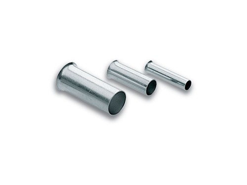 500 Stück Aderendhülsen 0,5mm² nichtisoliert 8mm lang Endhülse Adernendhülsen - Bild 3 von 3