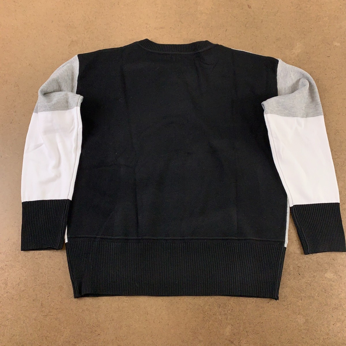 SHEINの不良品の紐 Shein Women's Small (US 4) Black White Gray Colorblock Round