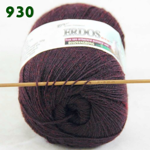 Sale New 6Skeinsx50g Soft Acrylic Wool Cashmere Hand Knit Shawl Crochet Yarn - Picture 61 of 89