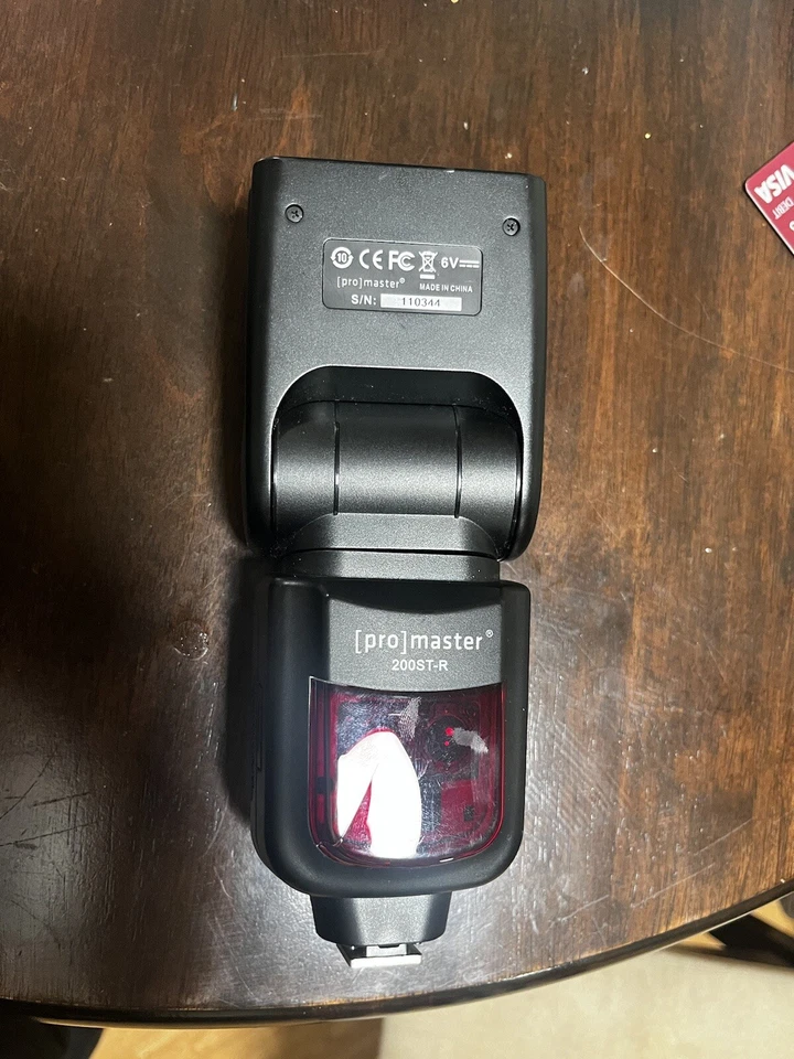 Promaster 200ST-R TTL Speedlight Electronic Flash for Canon Code 8574 - Image 4 of 4