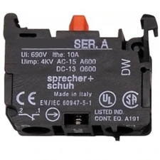 Sprecher  Schuh Contact Block D7-X01B