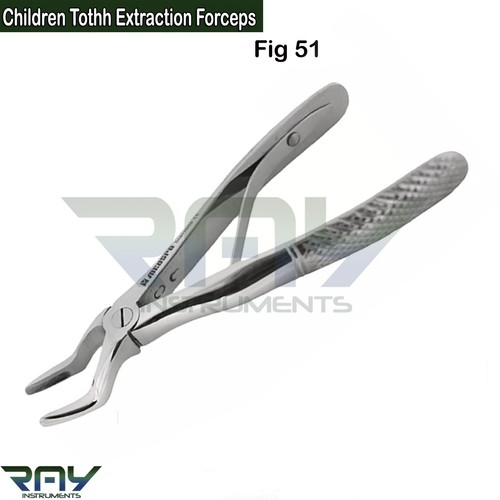 Children Tooth Extracting Forceps Fig 51 Upper Roots Removal Surgical Instrument - Picture 2 of 3