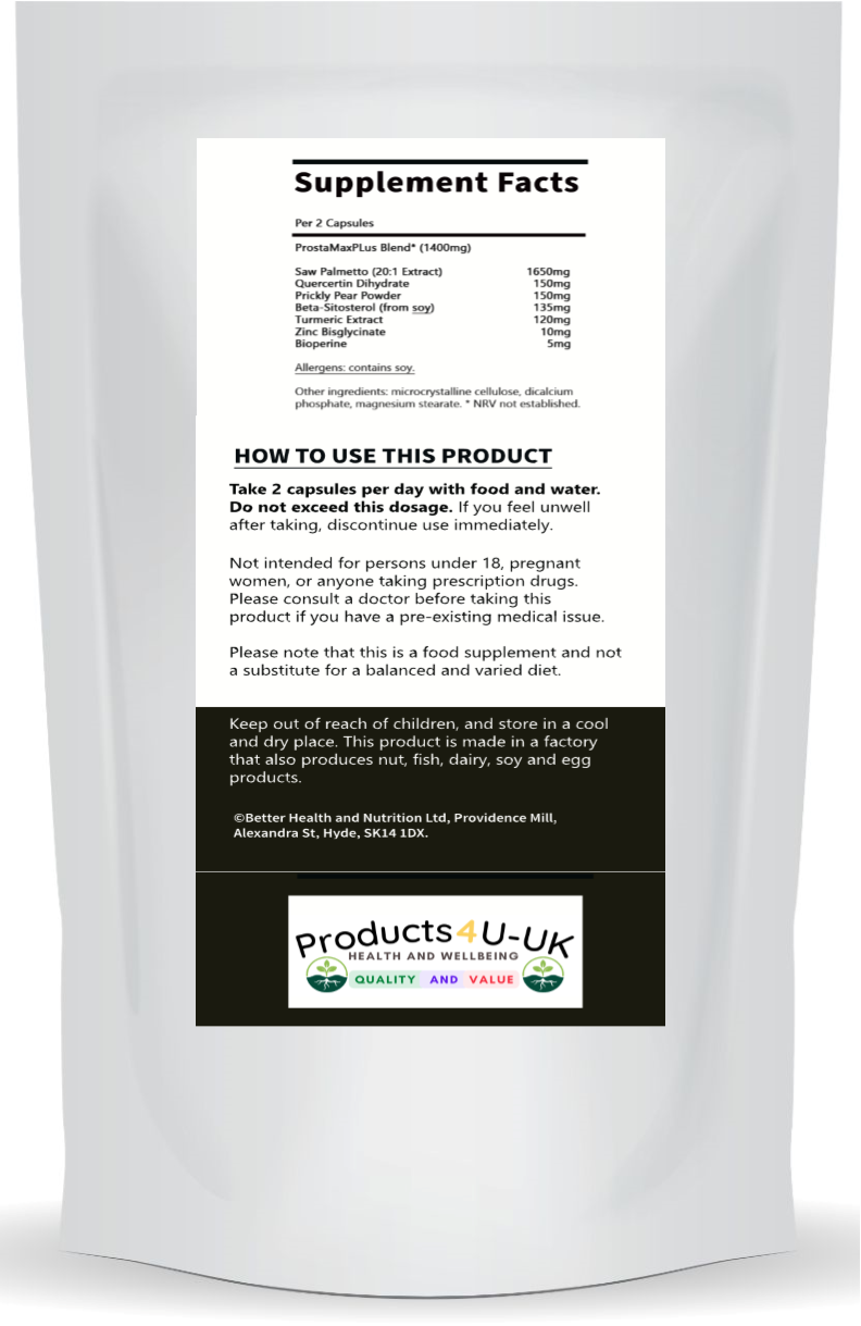 Prostate Supplement Capsules Tablets Saw Palmetto Urinary Tract Health UTI Help eBay