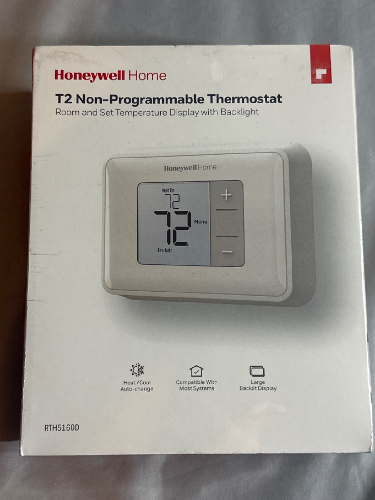 Honeywell Home T2 Non-Programmable Thermostat RTH5160D