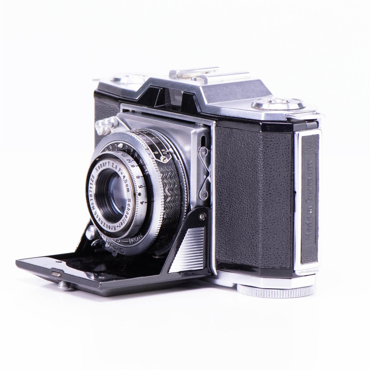 Zeiss Ikon フィルムカメラ 45mm f/2.8 Zeiss Ikon Ikonta Camera | 45mm f2.8 | Black | Germany