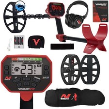 Minelab VANQUISH 540 Pro Pack Metal Detector with 2 Waterproof Coils  Carry Bag