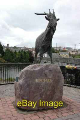 Photo 6x4 King Puck Cill Orglan The King Puck statue beside Laune Bridge  c2007