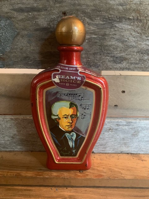 VINTAGE JIM BEAM CHOICE MOZART WHISKEY DECANTER | eBay