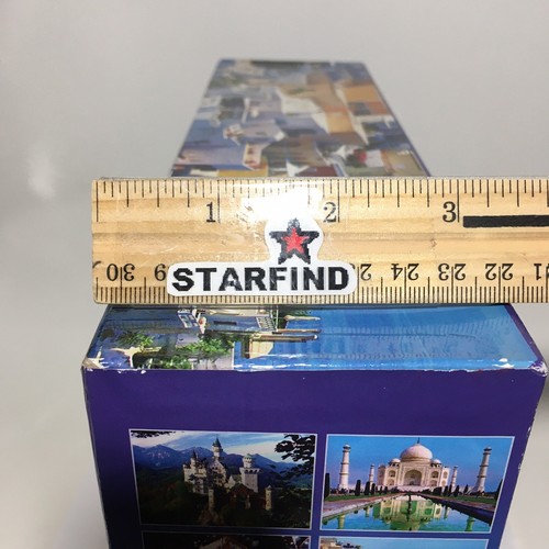 10 Jigsaw Puzzles Around the World NEW BoxWEAR Paris Taj Mahal New York Russia - 第 2/7 張圖片