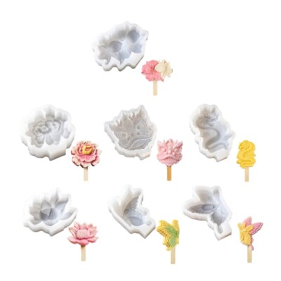 Silicone Ice Cream Molds Ice Lolly Moulds Popsicles Molds Silicone Texture