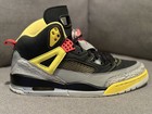 Nike Air Jordan Spizike 3M Metallic Silver Black Yellow Red Men’s Size 11