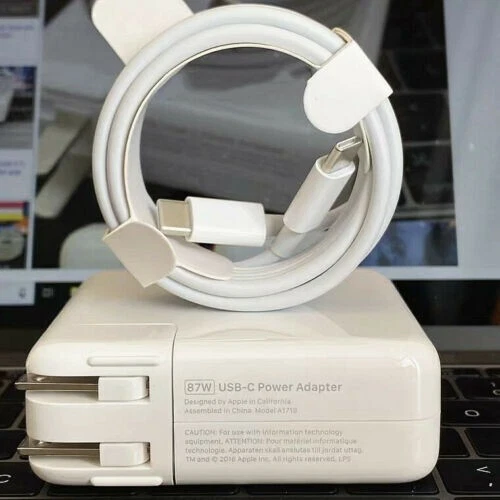OEM 87W USB C Power Adapter Charger for Macbook Pro 15" A1707 A1919 A1990 +Cord - Image 4 of 4