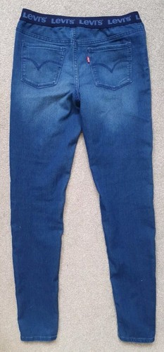 Levi's Blue Pull-on Elasticated Jeggings Size 164cm - Picture 4 of 7