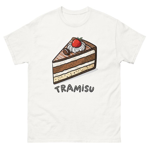Tiramisu Delicious Food Holiday Eating T-Shirt - Picture 12 of 13