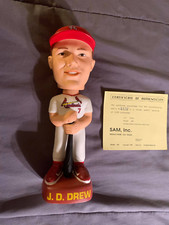 SAM Inc. J.D. DREW St Louis Cardinals BOBBLEHEAD 2178/3000 w/ COA FAST SHIP Mint