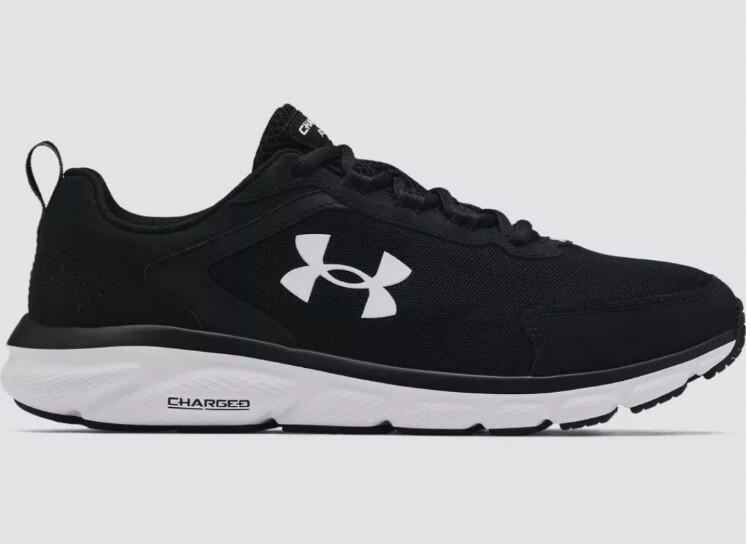 Under Armour Charged Assert Men's Running Shoes Black/White
