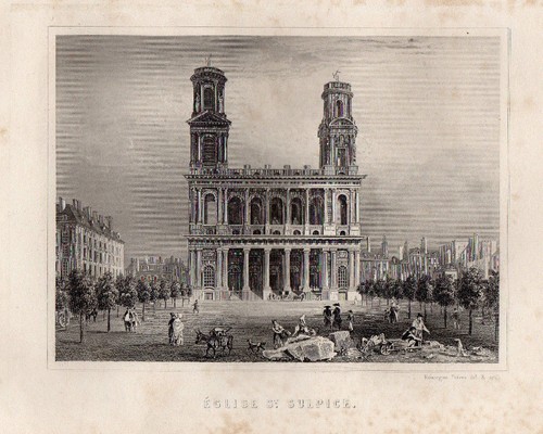 PARIS ANCIEN & HISTORIQUE / EGLISE St SULPICE