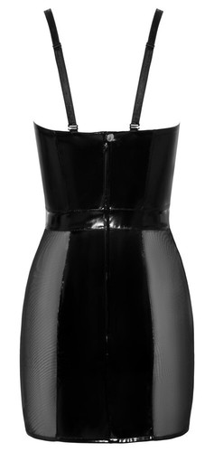 Lack Kleid S, M, L, XL, Zip Partykleid Wetlook Abendkleid o2851610 - Picture 9 of 10