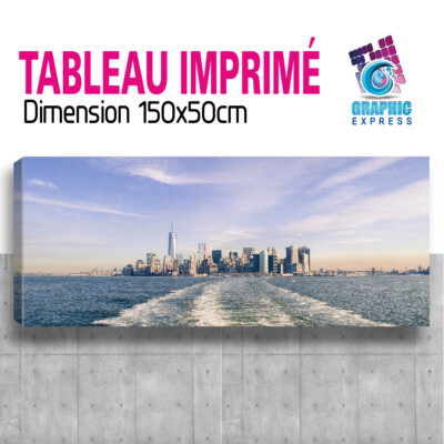 GRAPHIC EXPRESS Leinwand Wandbild New York Panorama NY-29 Deko