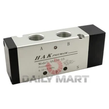 New In Box AIRTAC 4A410-15 Single Air Piloted Pneumatic Valve