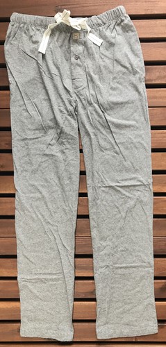 Wolsey Herren Pyjamahose gestreift - Small - grau - US34-GRY - Bild 2 von 5
