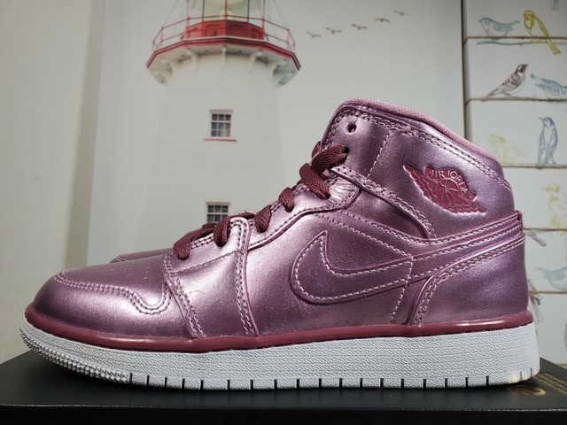 air jordan 1 mid se pink rose