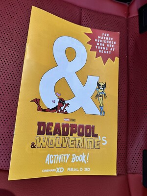 Deadpool And Wolverine Activity Book 