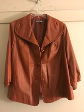 Classiques Entier brown 100 leather jacket