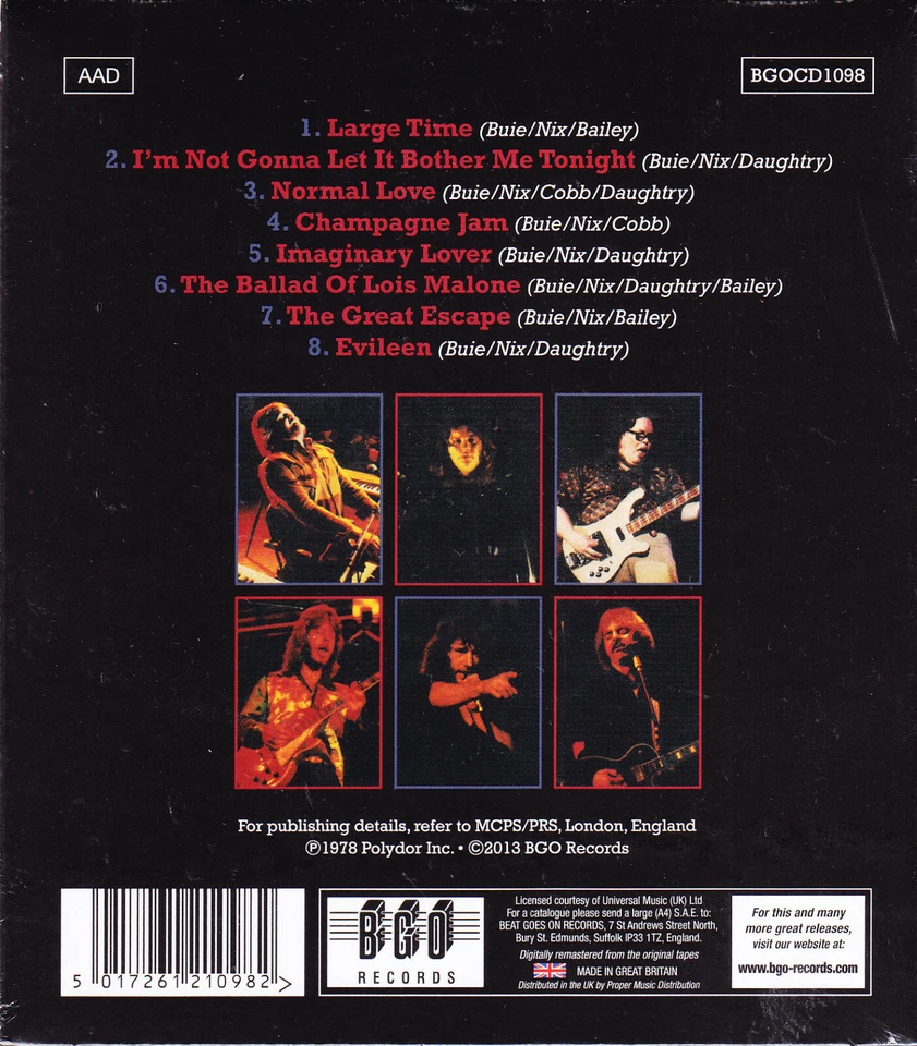 ATLANTA RHYTHM SECTION champagne jam Slipcased CD NEU/OVP Sealed - Bild 2 von 2