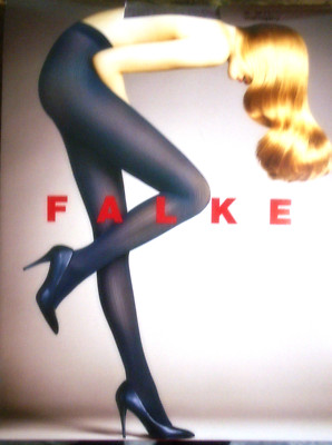 FALKE Fashion Tights  Musterstrumpfhose 50 DEN Größe  M/L Farbe Mahogany