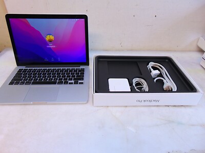 Apple Macintosh 13 inch Retina Display Laptop 2.9 MHz  16 GB 500 GB SSD - S7556x